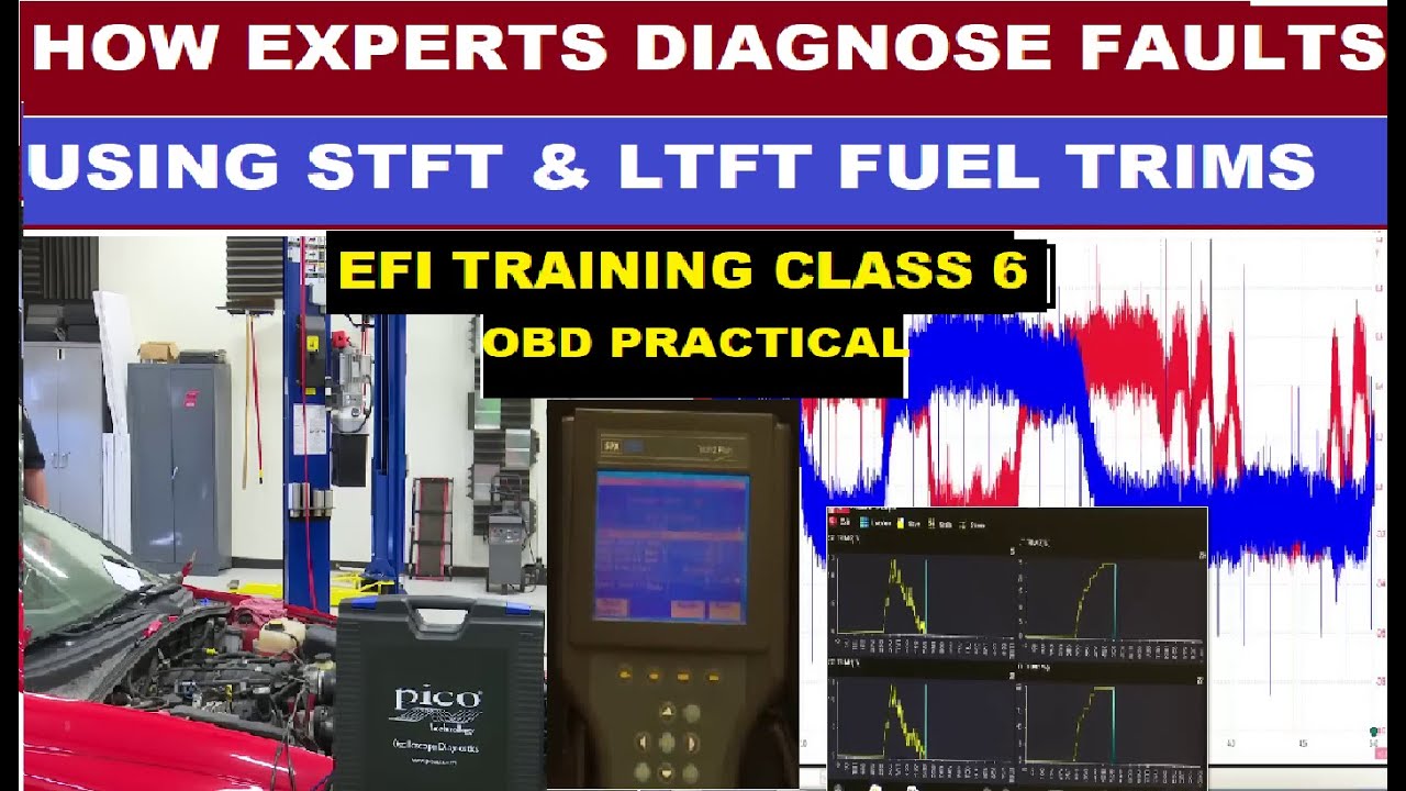 Engine Faults Diagnosis with Fuel Trims | Short term and Long term Fuel Trim practical demonstration