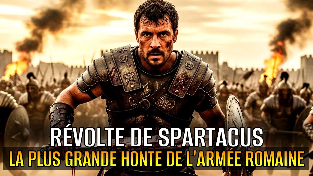 ROME CONTRE SPARTACUS: Pourquoi 6 Légions N'ont Pas Pu Arrêter les Gladiateurs et Esclaves?