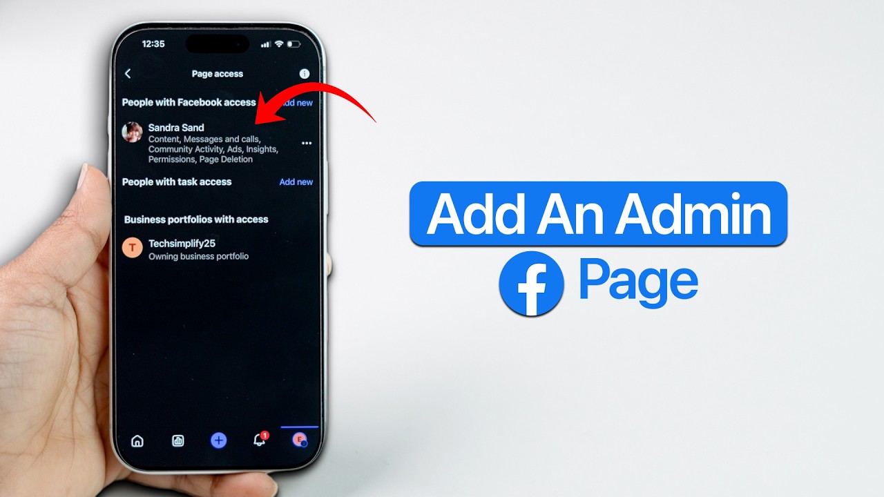 Как добавить администратора на страницу Facebook?