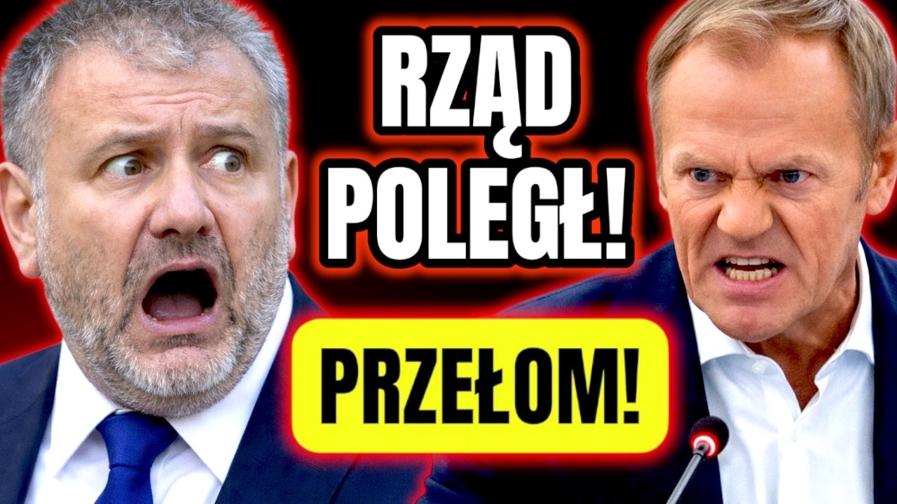 JEST DECYZJA! TUSK I ŻUREK MAJĄ PRZECHLAPANE!