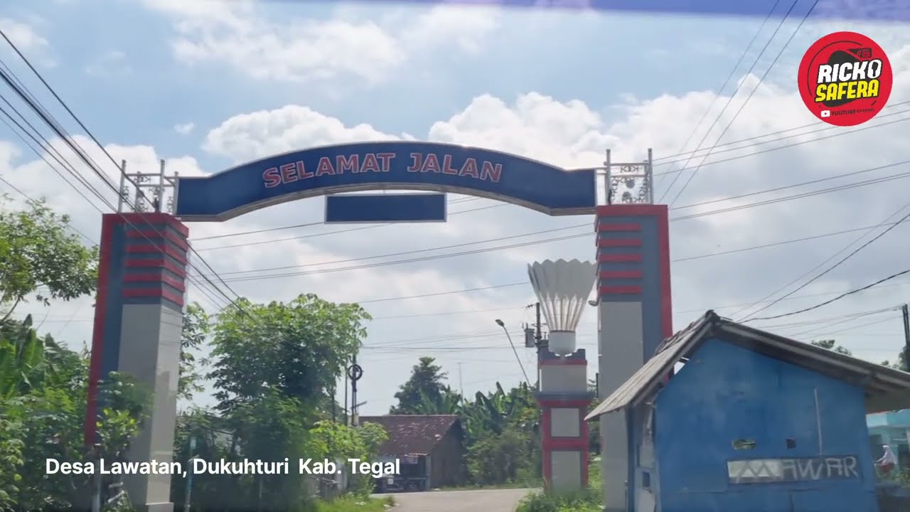 JALAN - JALAN KOTA TEGAL KE SENTRA INDUSTRI SHUTTLECOCK / KOK DESA LAWATAN DUKUHTURI