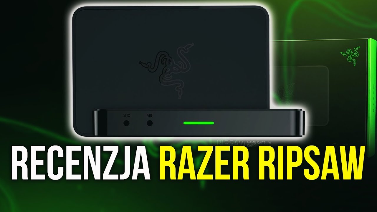 Nagrywarka Gier Od Wężowatych - Recenzja Razer Ripsaw
