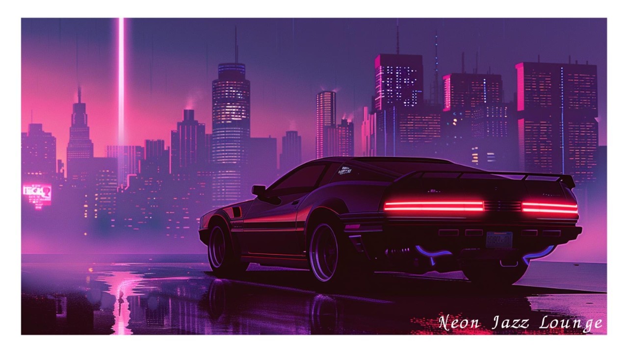 Neon Skyline Jazz House Mix | After Hours Flow | for Deep Work