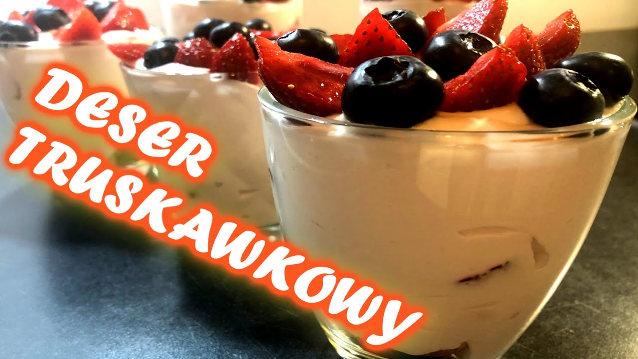 Deser TRUSKAWKOWY z mascarpone!