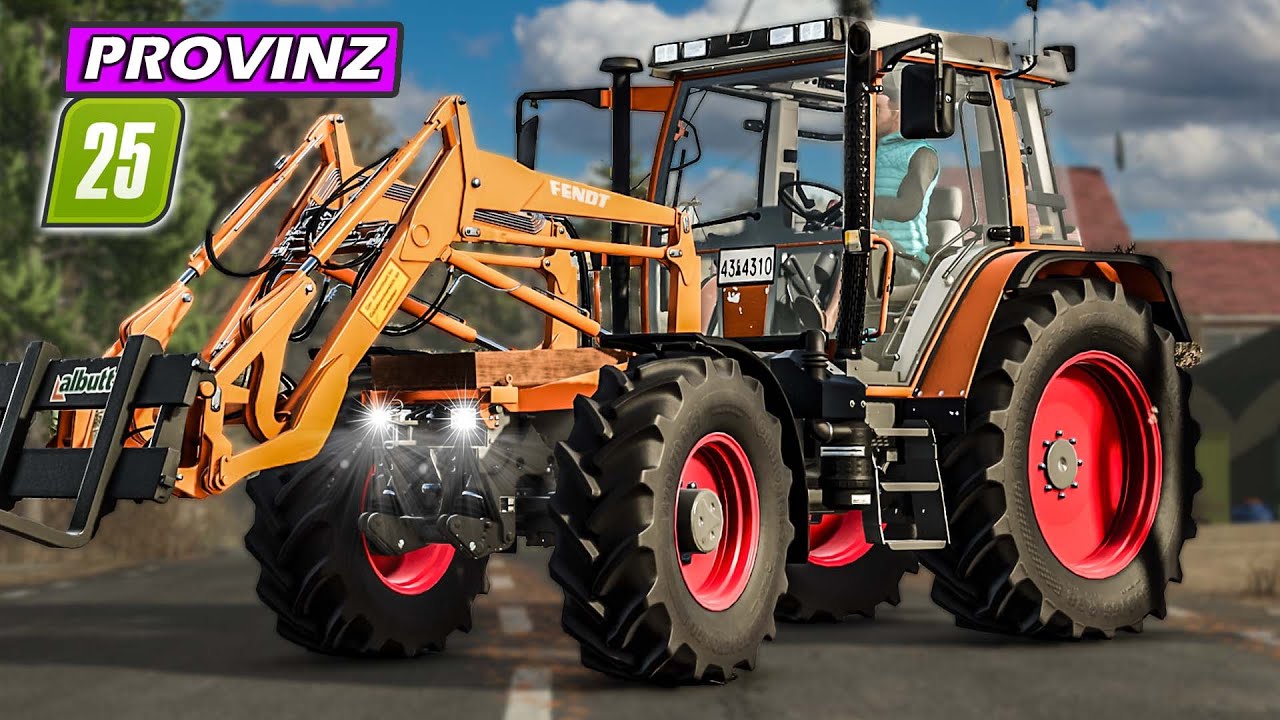 LS25: FENDT GTA Hofschlepper gekauft & erste AUTODRIVE Kurse | PROVINZ #10 | Farming Simulator 25