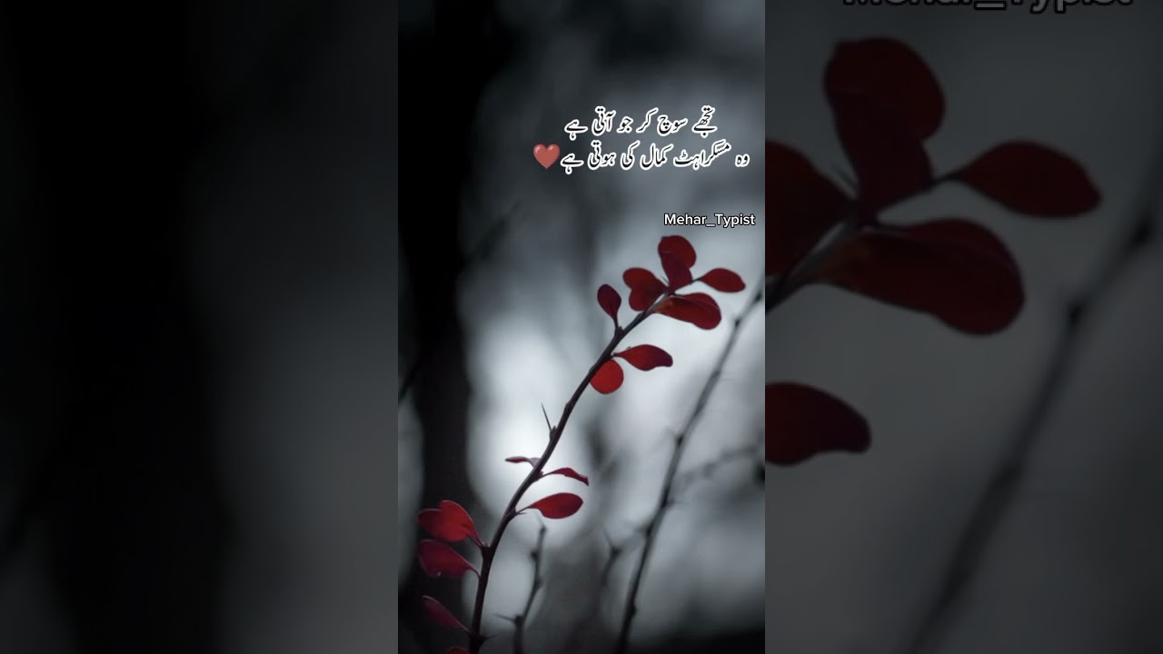 Muskurahat💓 || Love Poetry || Whatsapp Status #poetry #status #shorts