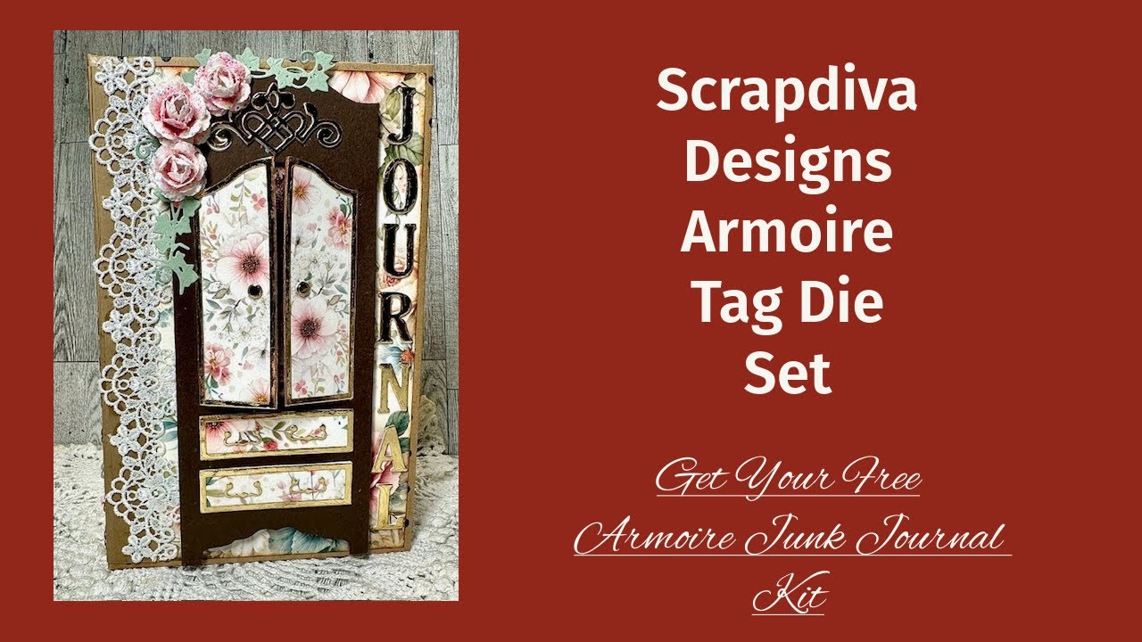 Scrapdiva Designs-Armoire Tag Die Set