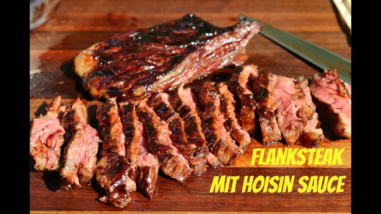 Wagyu Flank Steak vom BEEFER mit selbstgemachter Hoisin Sauce