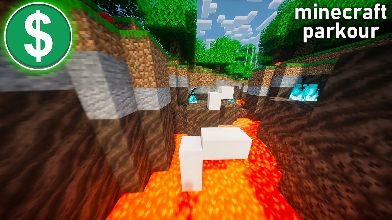 Minecraft Parkour Gameplay No Copyright 4K