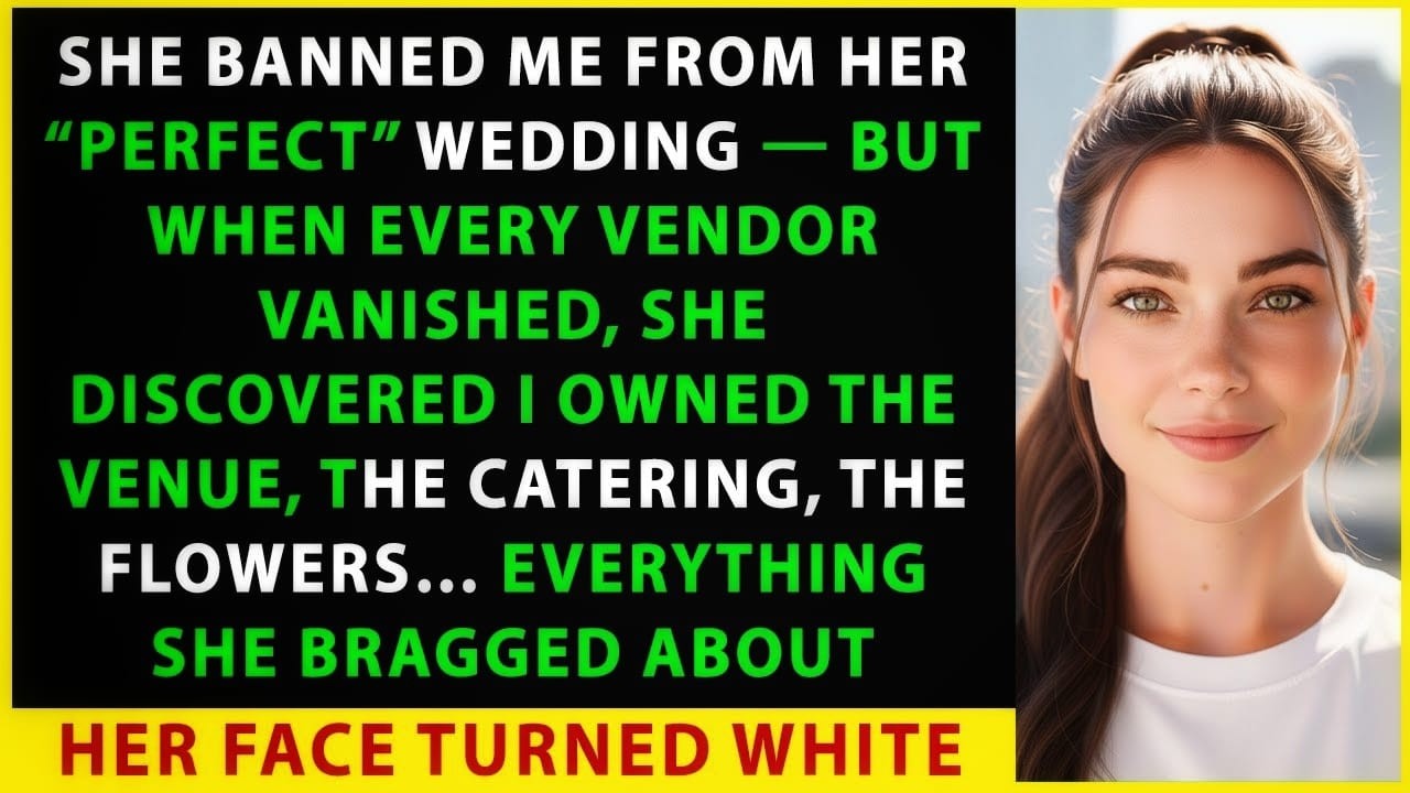 My Sister Said 'Don't Come To My Wedding' — Then Found All Vendors Gone… And I Owned Them
