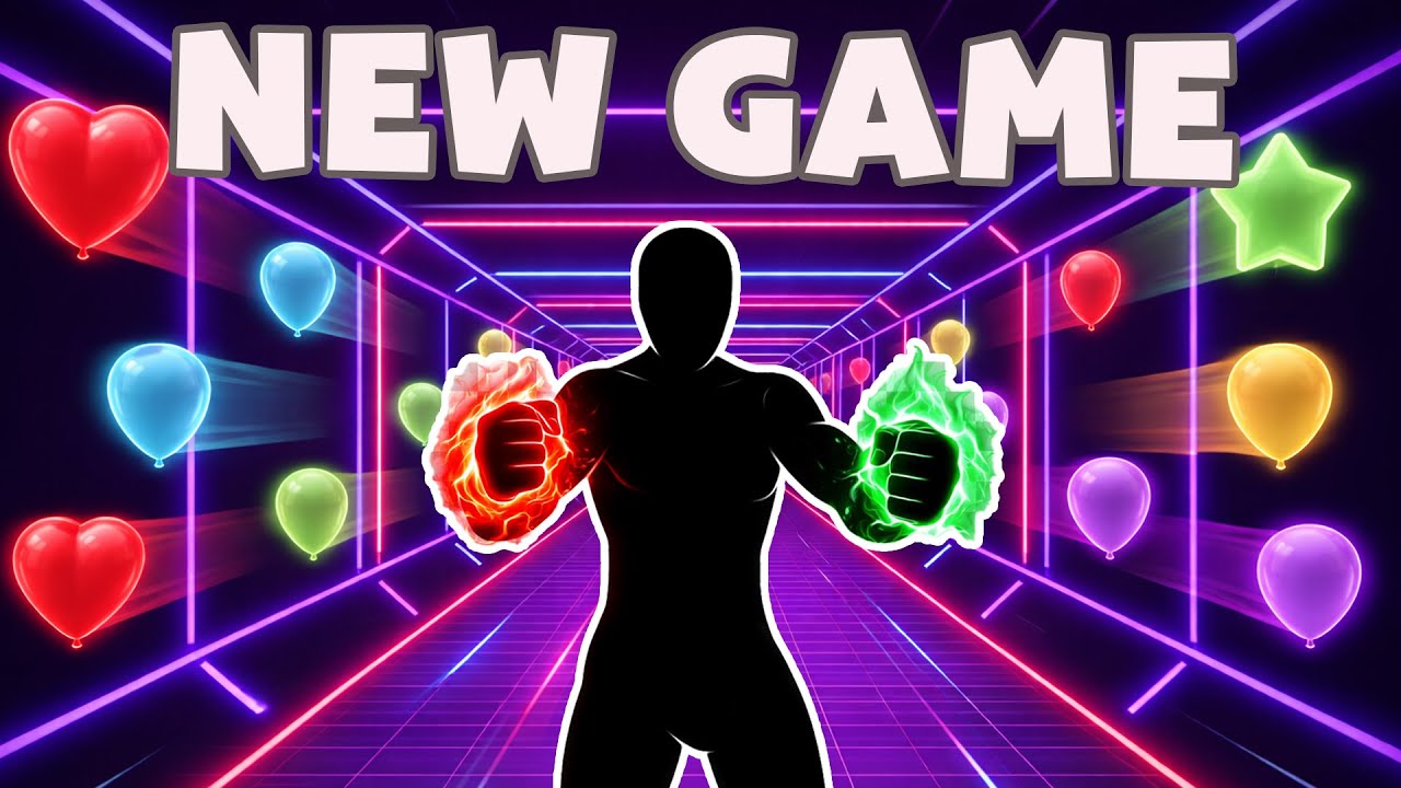 Immersive Interactive Warm Up 🥊 Neon Rhythm Game | Viral Interactive Game ⚡