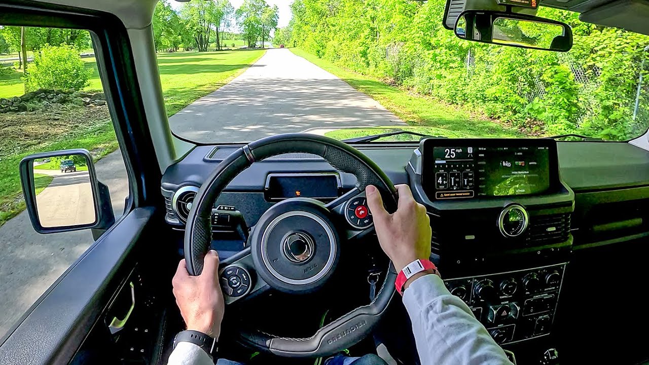 2024 Ineos Grenadier - POV First Drive (Binaural Audio)