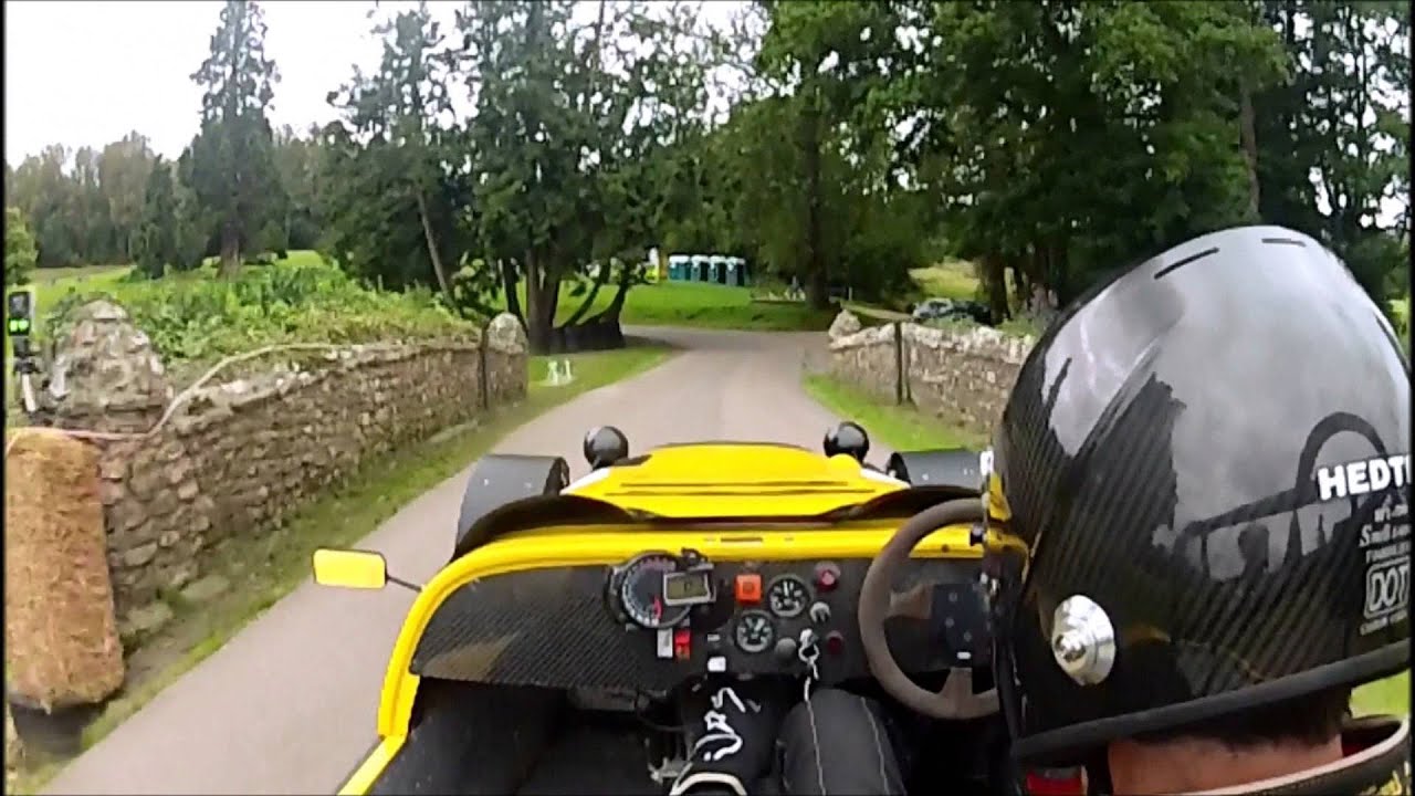 NEAR CRASH ONBOARD FOOTAGE! Wiscombe Hillclimb 05/