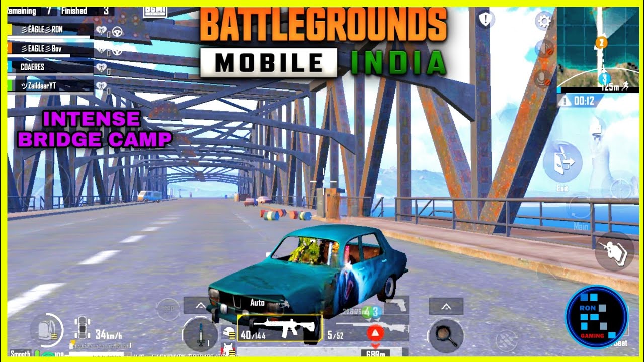 BGMI | Super Intense Bridge Camp Fight Match