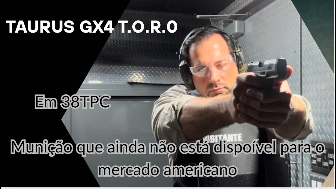 Taurus GX4 Carry em 38TPC  Finalmente conheci o famoso 38TPC e a minha opini&atilde;o foi&hellip;
