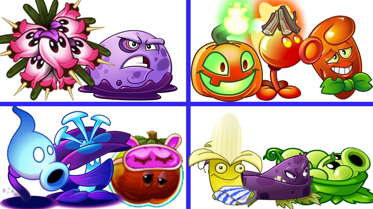 PvZ 2 9.2.1 4 Super Team Plants Vs Team Zombies Part 69 - New Update, New Plant