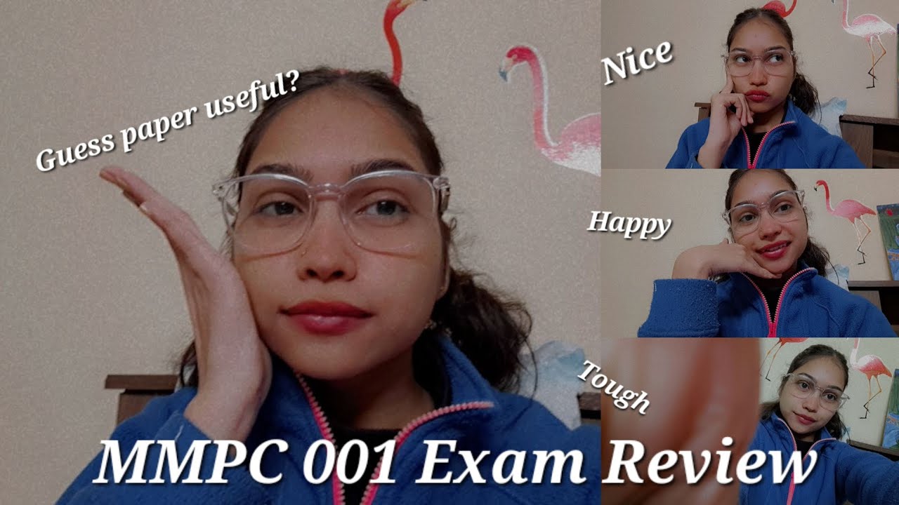 IGNOU | MMPC 001 EXAM REVIEW | Is the guess paper worth it? | MBA |