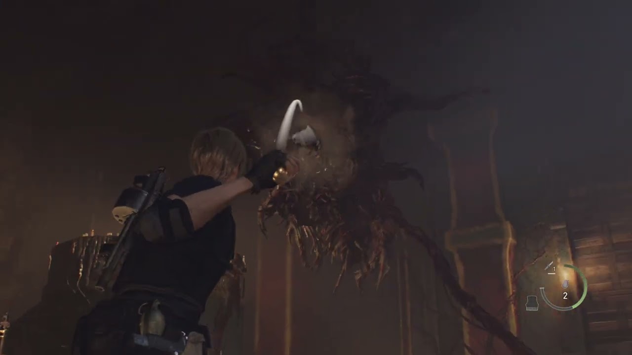 Golden chicken egg kill RE4 remake