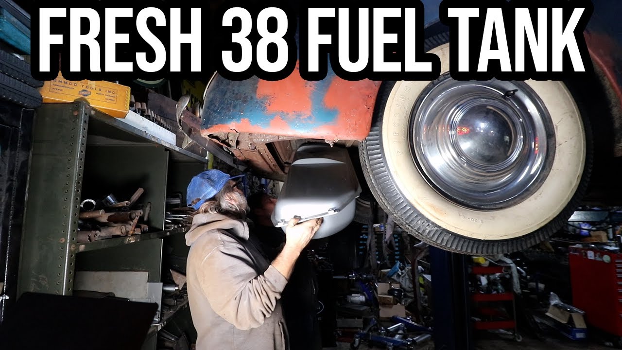 The 1938 Ford Convertible Gets A Fresh Fuel Tank & Fuel System