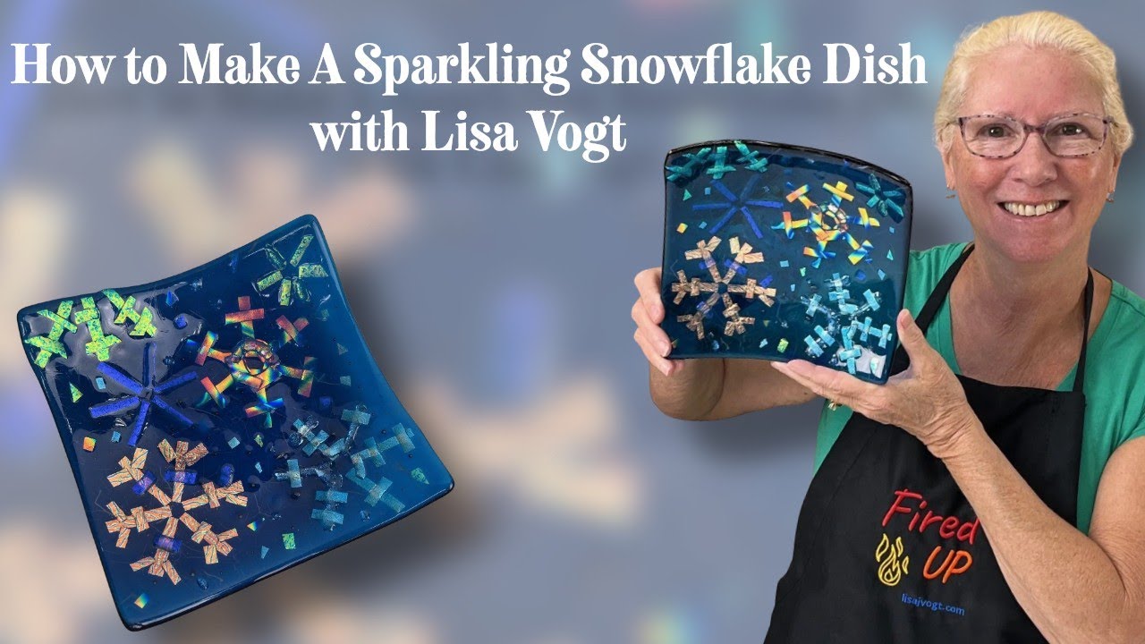 How to Make a Sparkling Snowflake Dish with Lisa Vogt