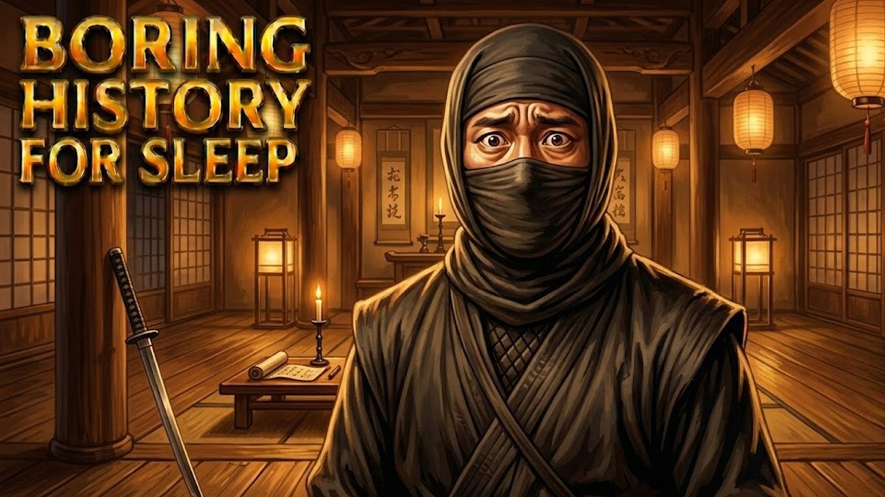 Boring History for Sleep | Hattori Hanzō: The DEMON NINJA Who Built a Temple