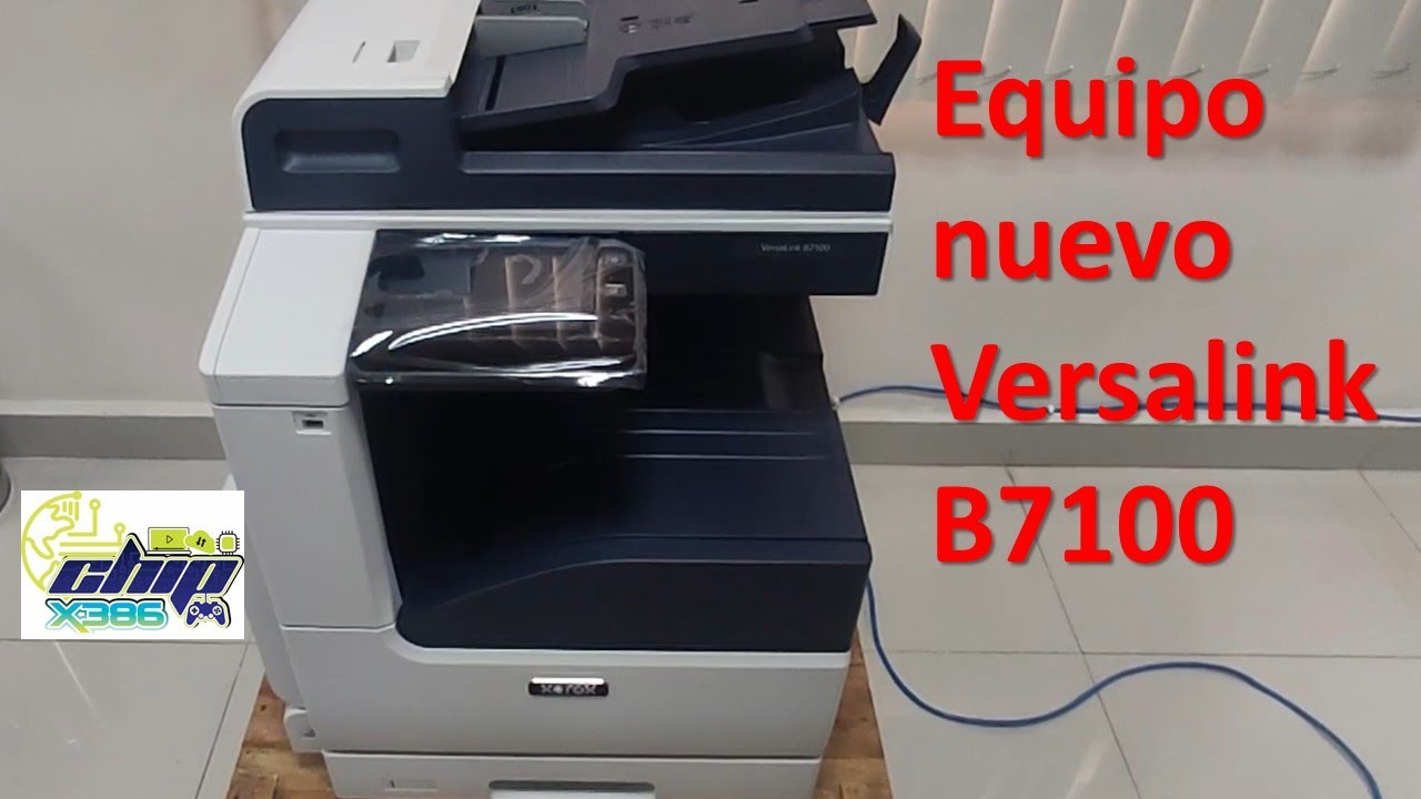 Equipo nuevo. Xerox Versalink B7100.