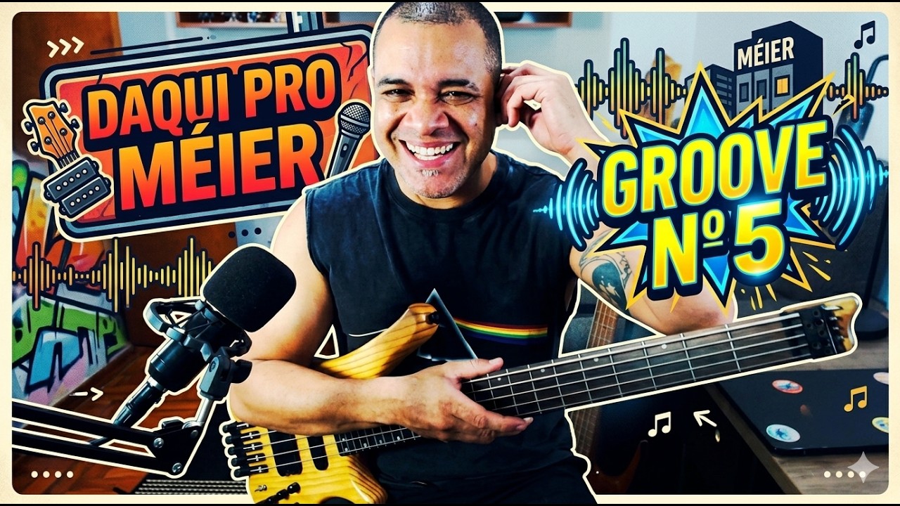 Ed Motta - Daqui pro Méier - Aula de ContraBaixo