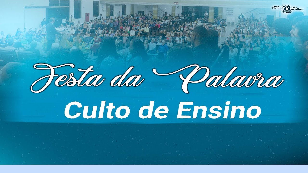 Culto ao Vivo | Festa da Palavra | 09/01/2024