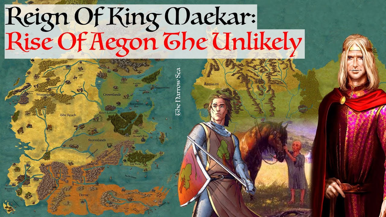 The Rise Of Aegon The Unlikely | House Of The Dragon History & Lore | Reign Of King Maekar Targaryen