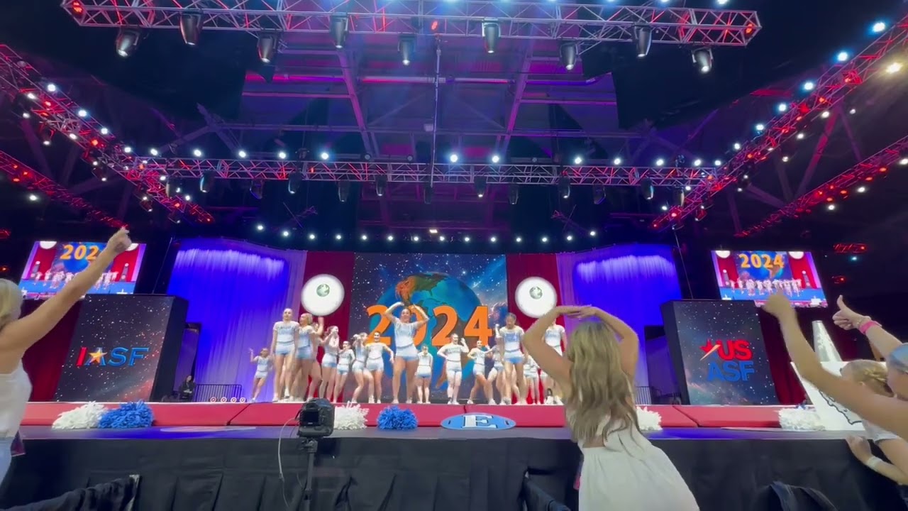 Vancouver AllStars WORLDS SILVER CHAMPIONS 2024 global lvl 6