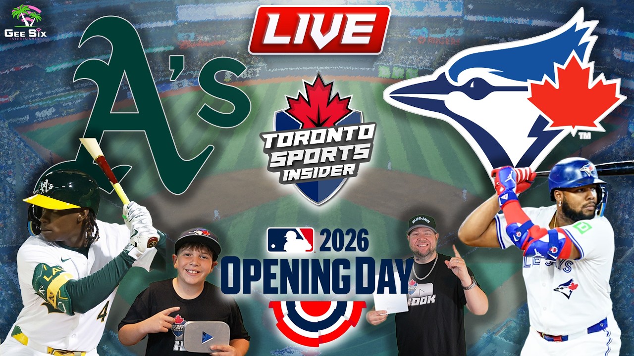 Athletics vs Toronto Blue Jays LIVE 🔴 | MLB Opening Day LIVE Stream Reaction & Play By Play