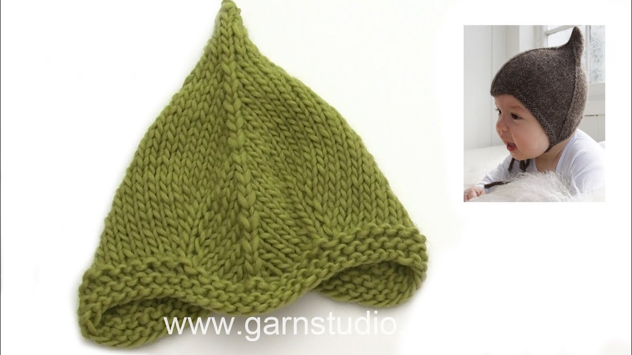 How to decrease and increase to the hat in DROPS Baby 21-34