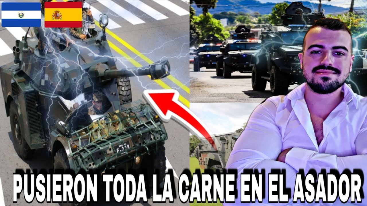 EX MILITAR ESPAÑOL REACCIONA A LAS ESPECTACULARES FUERZAS BLINDADAS, EL SALVADOR DESFILE 2025!