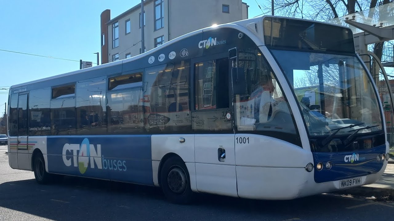 *Tuneful kickdown* CT4N 1001 (NK09 FVH) Optare Versa | Route 510