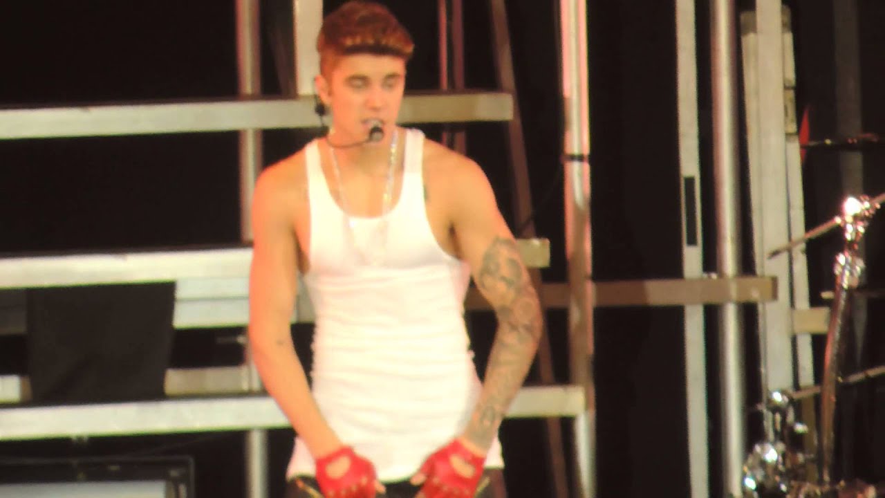 Never Say Never- Justin Bieber Believe Tour 8/3/13