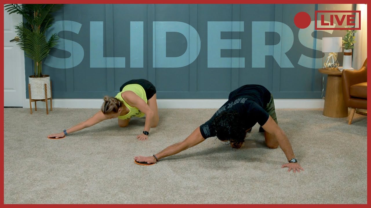 Mobility Flow with Sliders - LIVE with Coach Zach & Coach Ashley