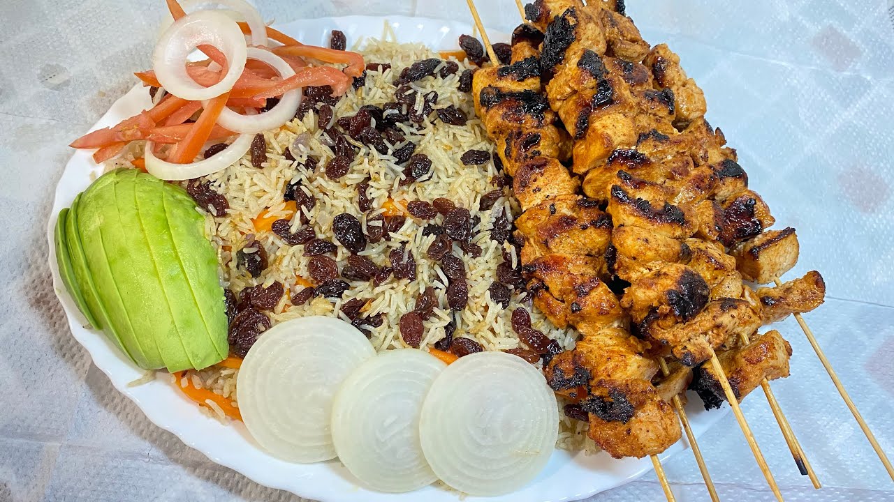 Qado Dhamestiran Bariis Iyo dooro oo dhadhan leh/Somali rice&Chicken||Chef Hussein