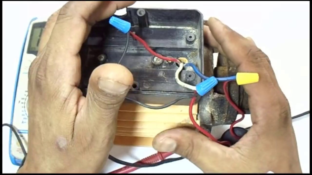 كيفية عكس دوران مضخة ماء  Reverse rotation water pump