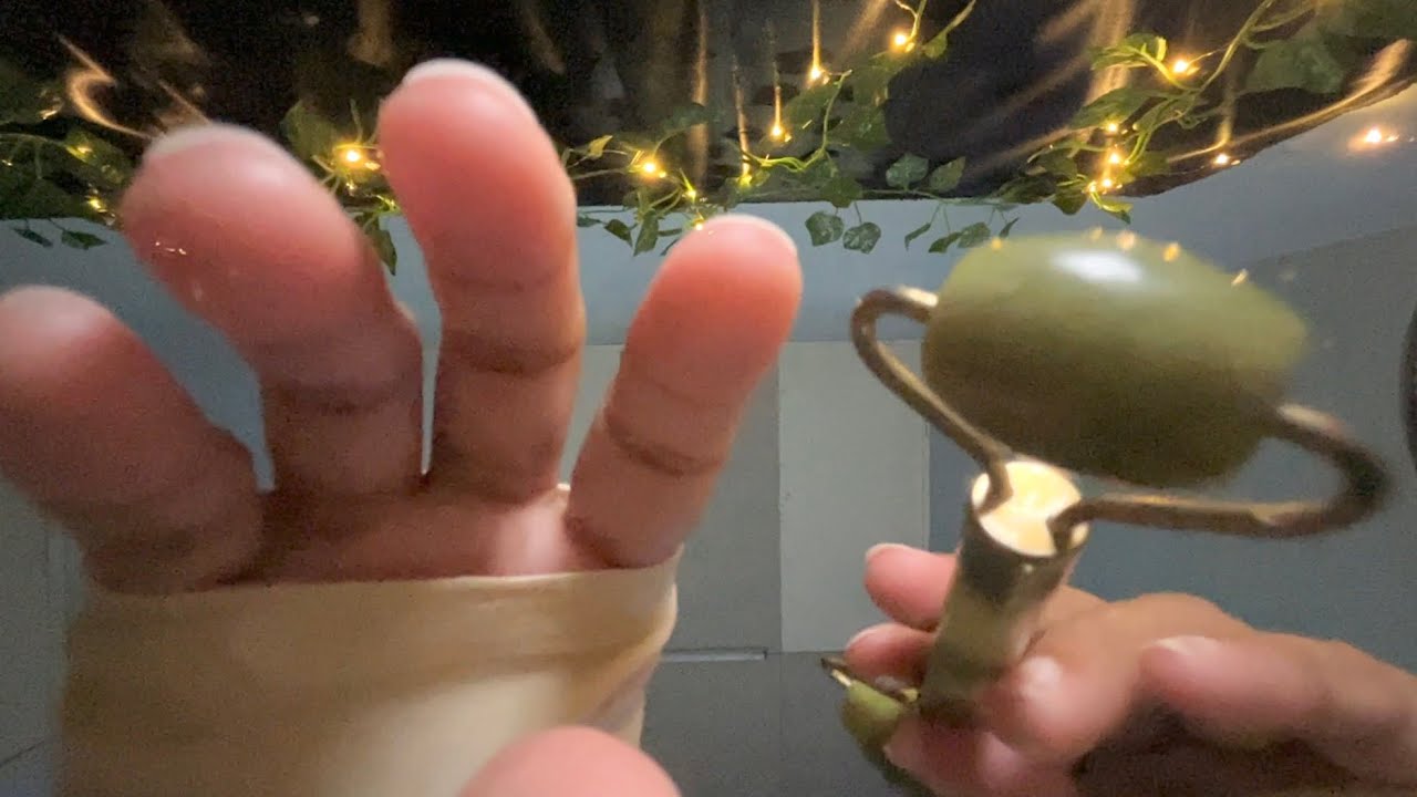 ASMR | Tapping, Scratching & Jade Roller on You | No Talking