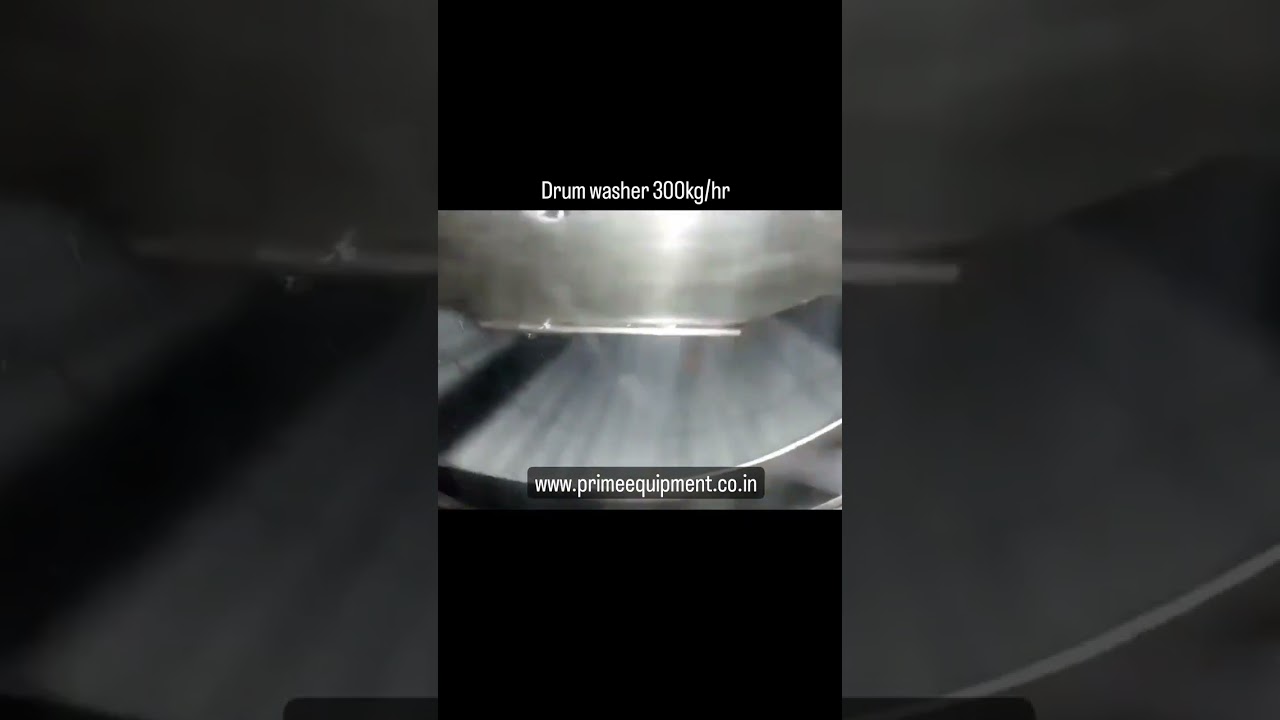Fruit & Vegetable Drum Washing plant