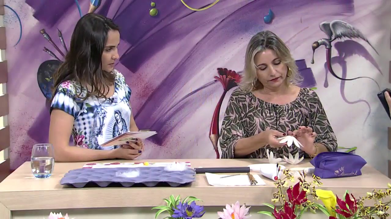 Flor de Lótus em biscuit - Alessandra Assi - 27/09/2017 P3