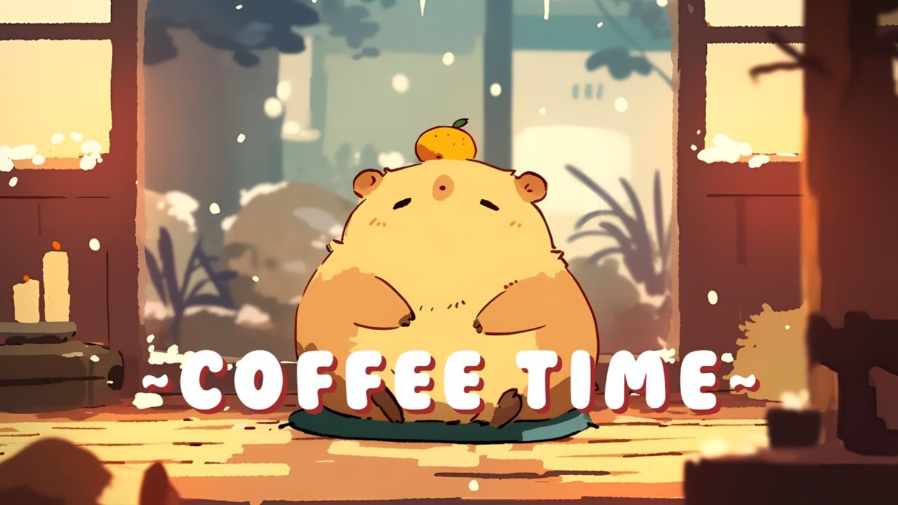 Capybara Study Beats - Calming Beats & Melodies ~ Cozy Times ~ 🦫 🍵 ✨