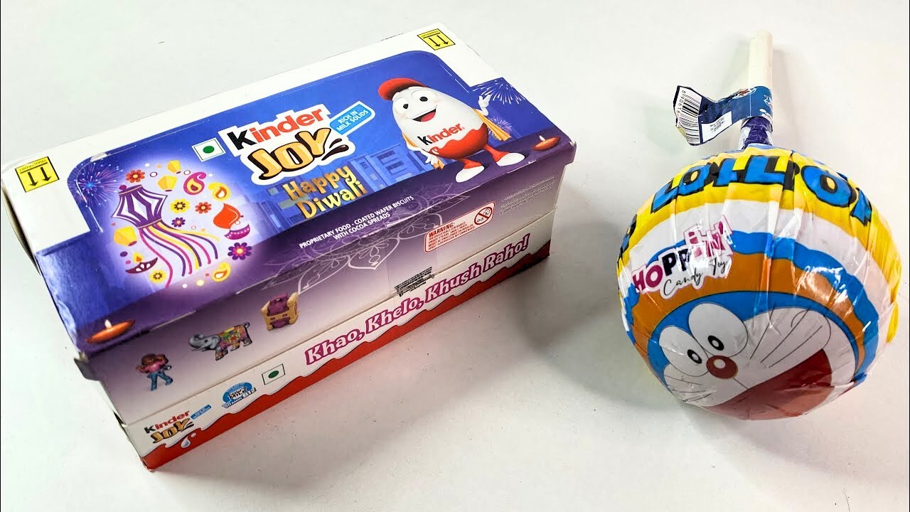 Big Lollipop vs Kinder Joy happy Diwali