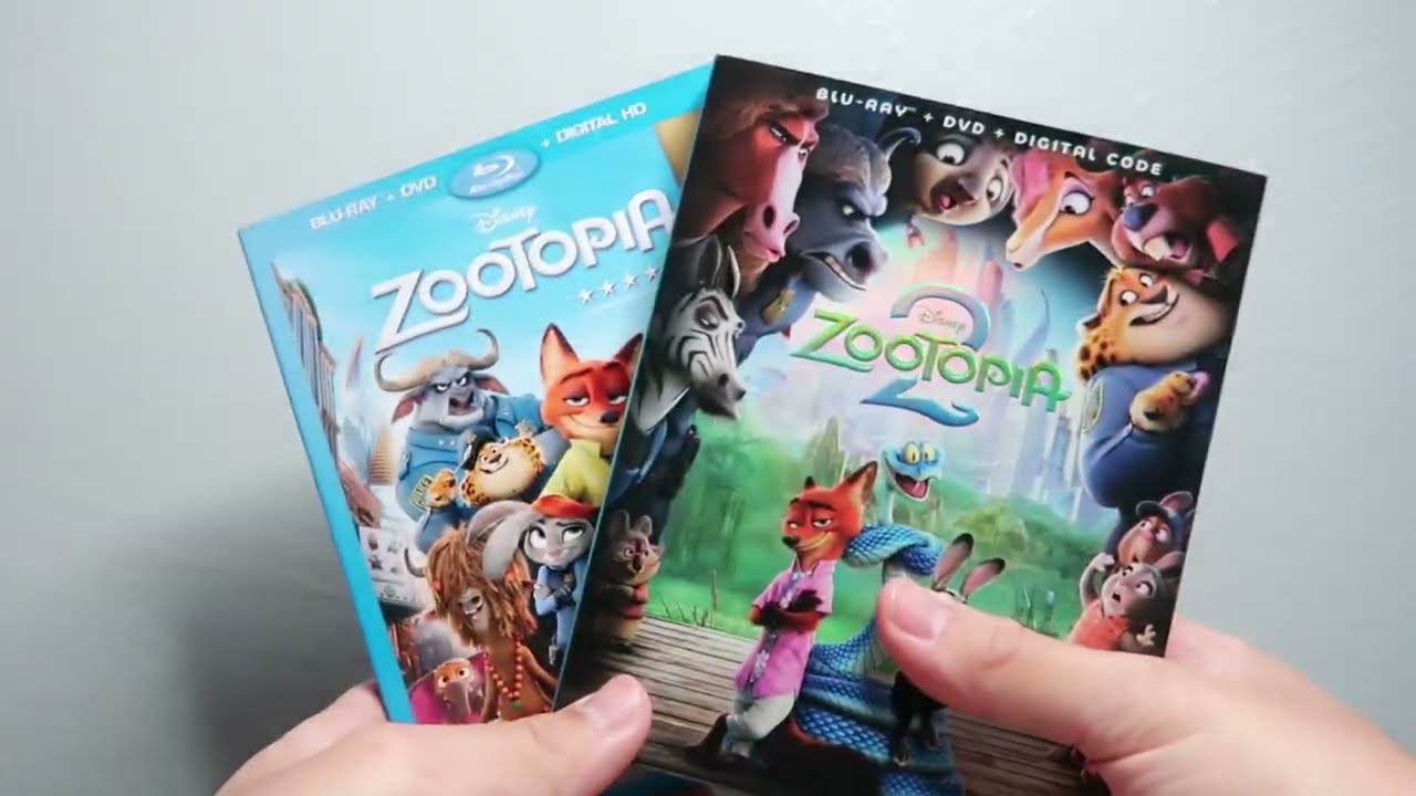 Zootopia 2 Blu-ray Unboxing (One Shot)