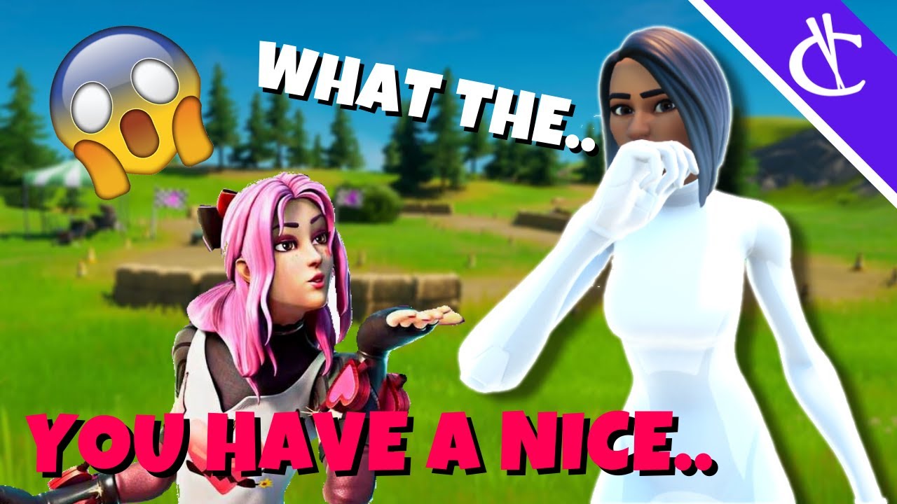 Saying things I shouldn't to players on Fortnite..