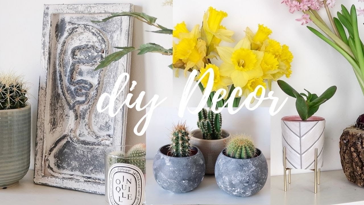 DIY Room Decor on a Budget! Poundland DIY hacks for Home Decor Trends Spring 2021 | MR CARRINGTON