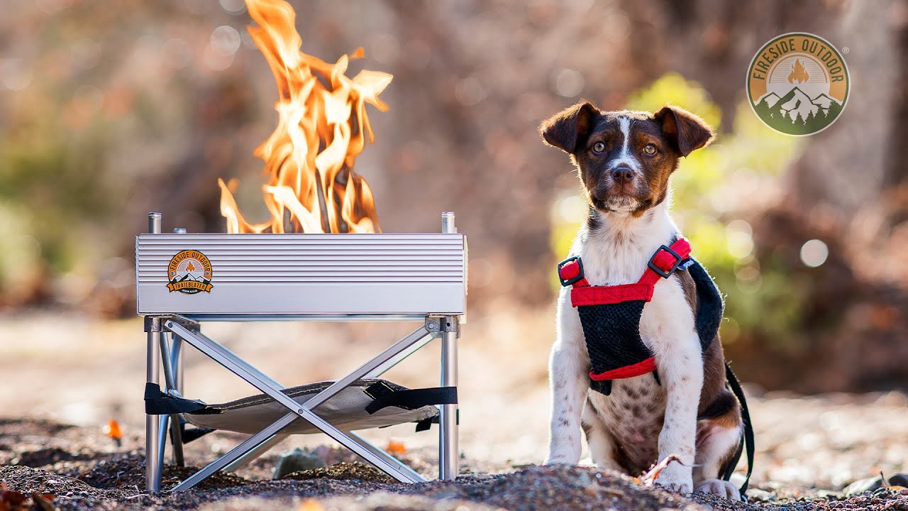 The Trailblazer Personal Fire Pit & Grill