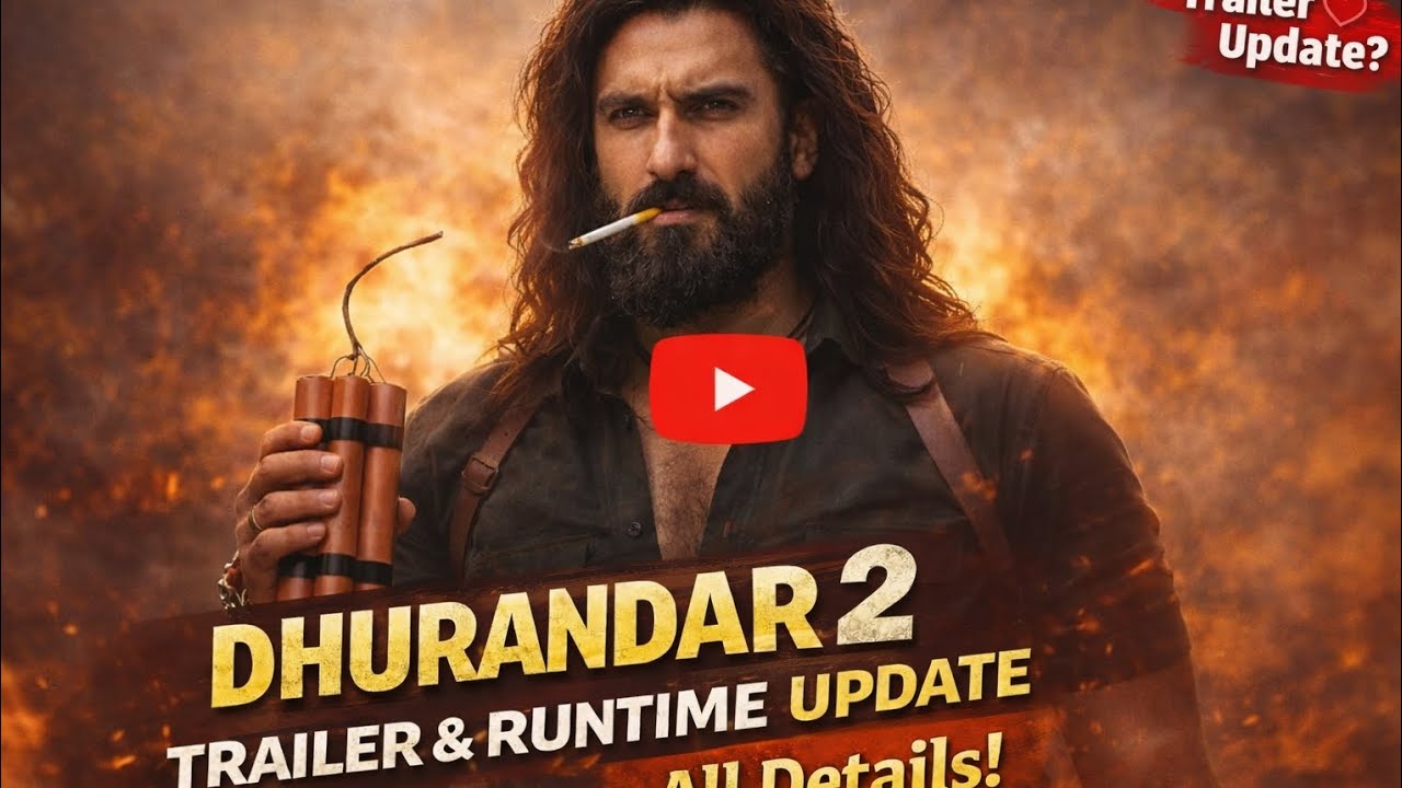 Dhurandar 2 Trailer Kab Aayega? Runtime & Latest News | Ranveer Singh#Dhurandar2 #RanveerSingh 