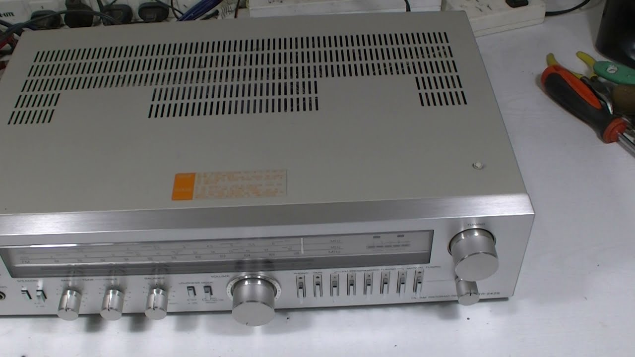 AMPLIFICADOR INTEGRADO RECEIVER SONY STR-242S JAPAN 1980 RESTAURACION P2
