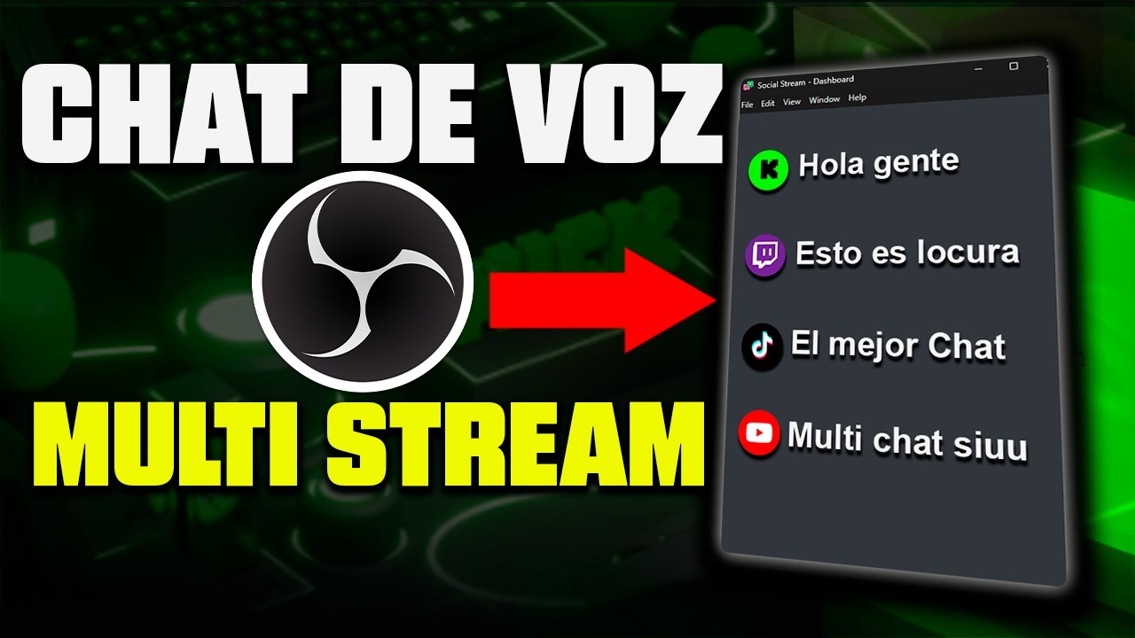 Cómo Configurar Social Stream Ninja para el Chat de Voz Multistream - Tiktok y más!